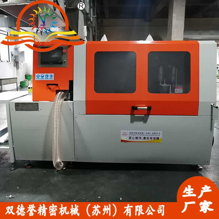 這款鋁型材精切鋸主軸精度0.005mm，工件精度±0.1mm，尾料10mm